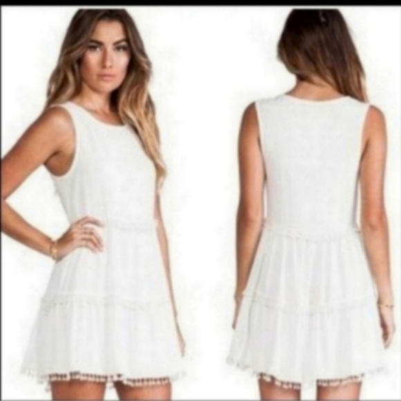 For Love and Lemons Chica Slipdress Ivory - Picture 3 of 16